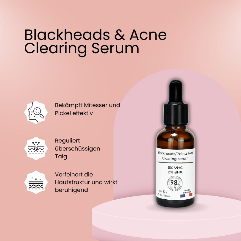 OLAE Blackheads & Acne Clearing Serum | Klärt unreine Haut & beugt Mitessern vor