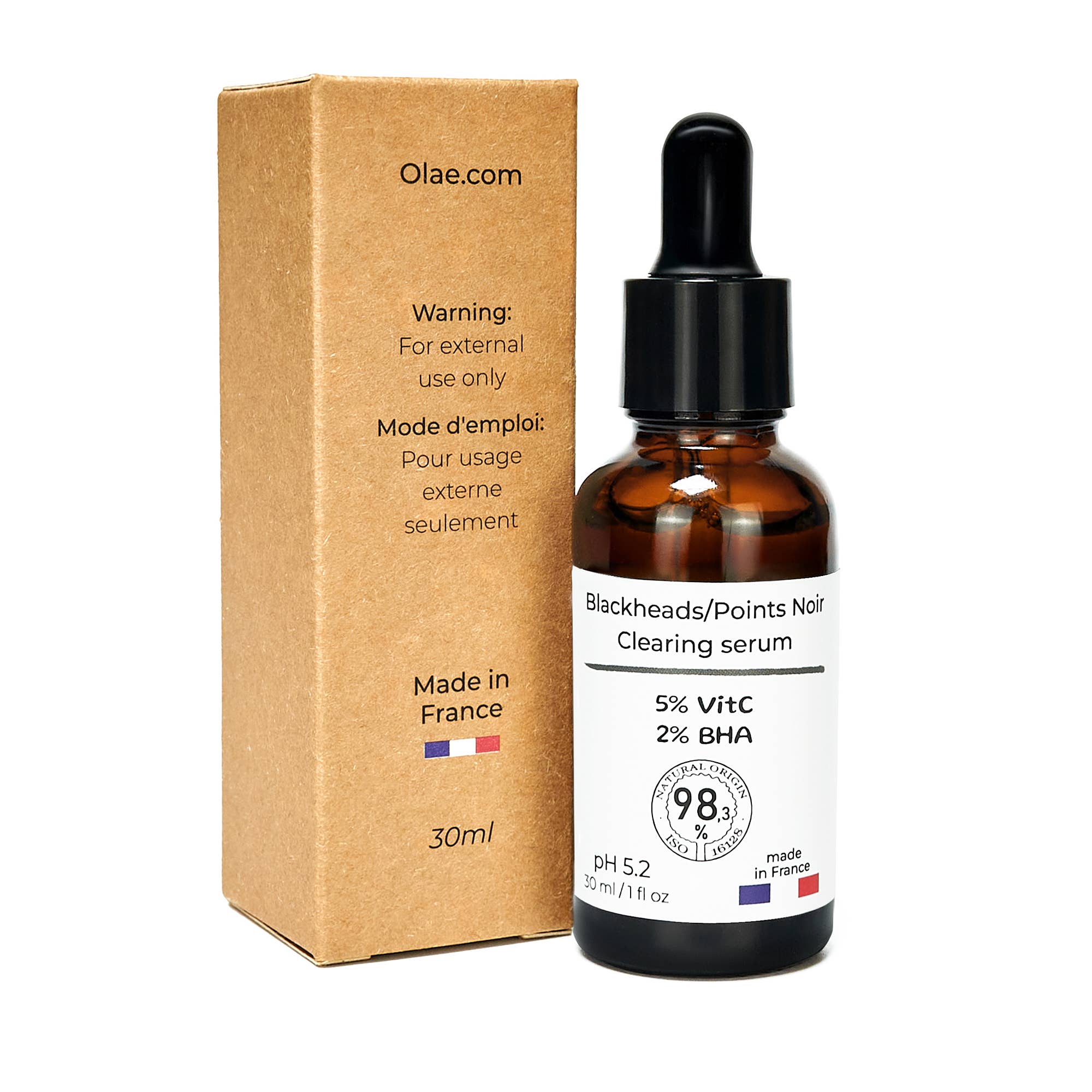 OLAE Blackheads & Acne Clearing Serum | Klärt unreine Haut & beugt Mitessern vor